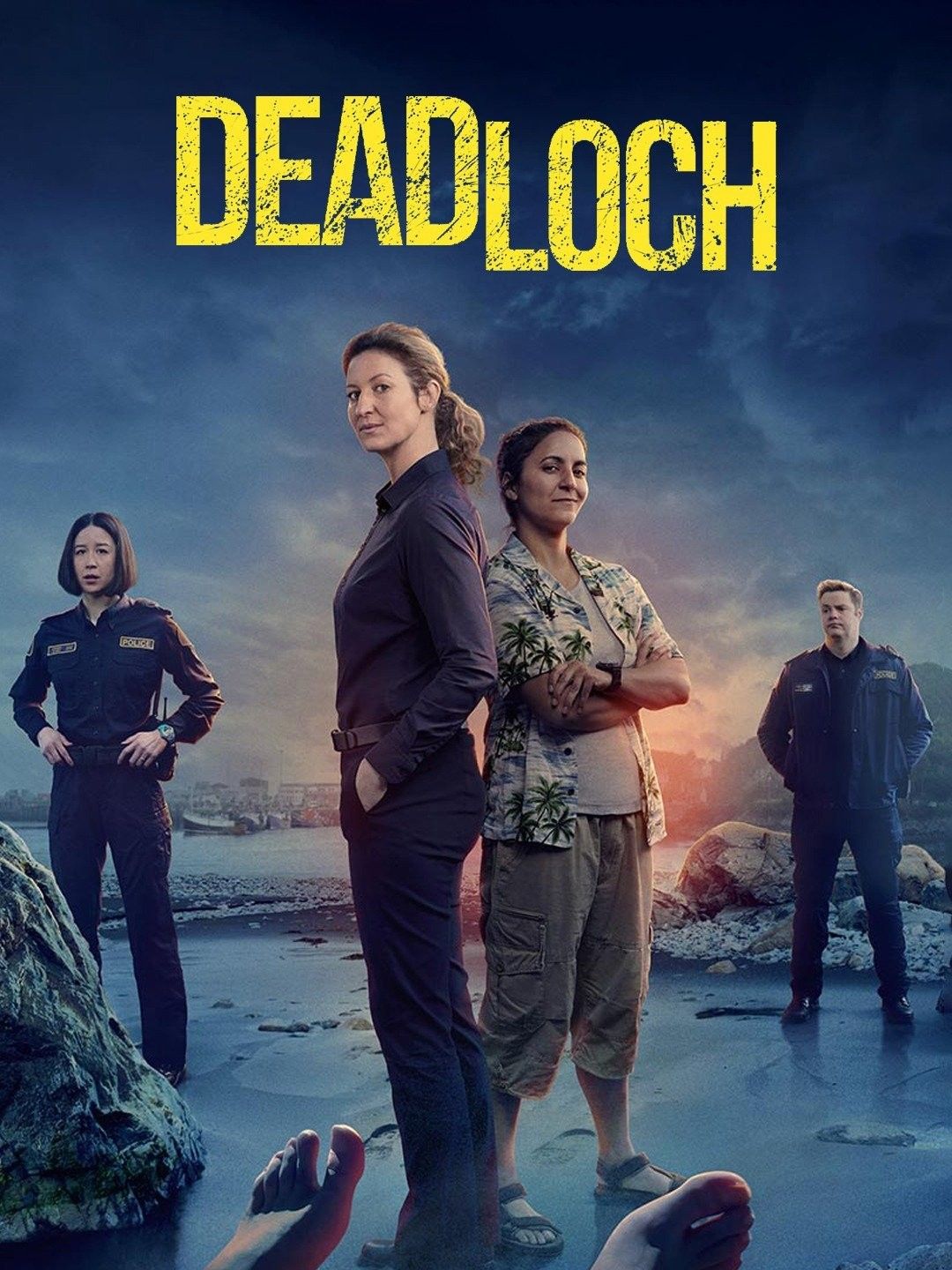 poster of Deadloch (Season 1) 2023 [Episodes 4] Hindi Dubbed Series HDRip